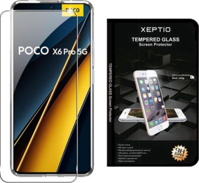 Protège écran XEPTIO Xiaomi Poco X6 Pro 5G verre trempé