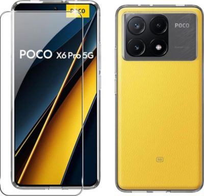 Protège écran XEPTIO Xiaomi Poco X6 Pro 5G tpu et vitre Protège écran XEPTIO Xiaomi Poco X6 Pro 5G tpu et vitre