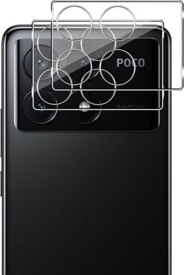 Protège objectif XEPTIO Xiaomi Poco X6 Pro 5G verre caméra