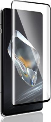 Protège écran XEPTIO OnePlus 12R 5G vitre noir Protège écran XEPTIO OnePlus 12R 5G vitre noir