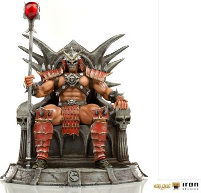 Figurine IRON STUDIOS MORTAL KOMBAT Shao Khan Statue Deluxe