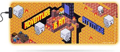 Tapis de souris GENERIQUE Grand tapis de souris gamer Minecraft av