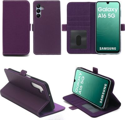 Housse XEPTIO Samsung Galaxy A16 5G Etui violet Housse XEPTIO Samsung Galaxy A16 5G Etui violet