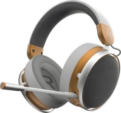 Casque gamer DARK PROJECT SONO Gaming Casque Sans Fil Blanc