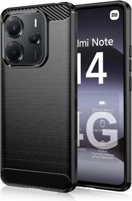 Coque XEPTIO Xiaomi Redmi Note 14 4G coque noire