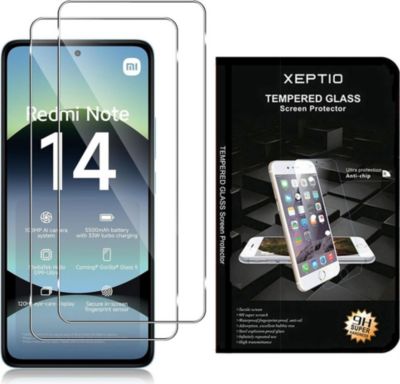 Protège écran XEPTIO Xiaomi Redmi Note 14 5G verre trempé Protège écran XEPTIO Xiaomi Redmi Note 14 5G verre trempé