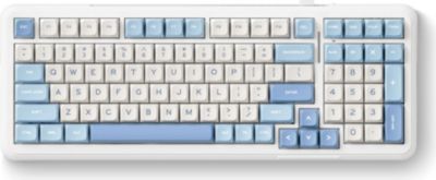 Clavier gamer sans fil MCHOSE K99 Bleu Ciel ENG/ANSI