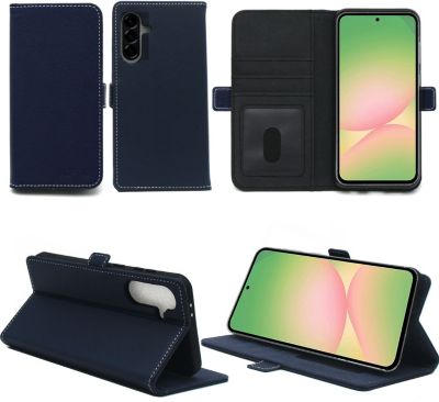 Housse XEPTIO Samsung Galaxy A36 5G pochette bleue Housse XEPTIO Samsung Galaxy A36 5G pochette bleue