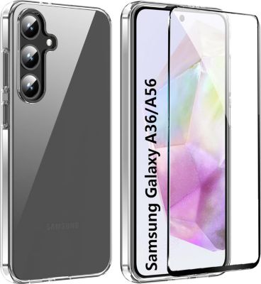 Protège écran XEPTIO Samsung Galaxy A26 5G coque et full noir