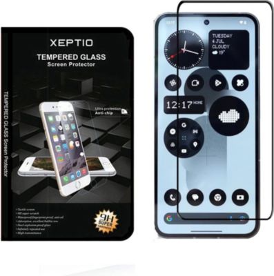 Protège écran XEPTIO Nothing Phone 2a 5G vitre noir