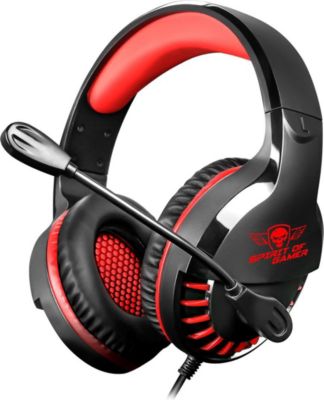 Casque gamer SPIRIT OF GAMER Casque Gamer Pro H3 Rouge Spirit of Game