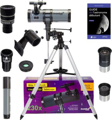 Télescope NEWONE Pack Télescope Levenhuk Blitz 114S Plus