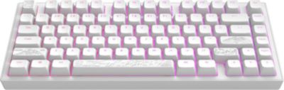 Clavier gamer DARK PROJECT ALU Terra Nostra Blanc Clavier Filaire