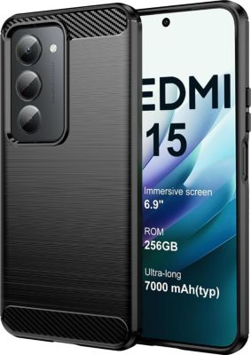 Coque XEPTIO Xiaomi Redmi 15 5G  style carbone