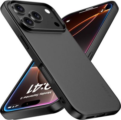 Coque XEPTIO iPhone 17 Pro Max 5G coque tpu noire