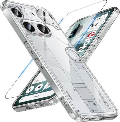 Protège écran XEPTIO Nothing Phone 3 5G coque et full noir