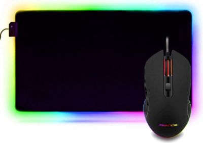 Souris Gamer Filaire GENERIQUE Kit Souris Gamer GTA 210 et Tapis de sou