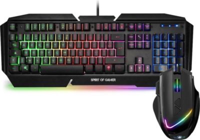 Pack clavier et souris gamer GENERIQUE Pack Gaming Clavier Souris Tapis Battle