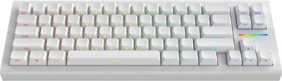 Clavier gamer NUBI Nubi NK68HE Blanc Hall Effect ANSI