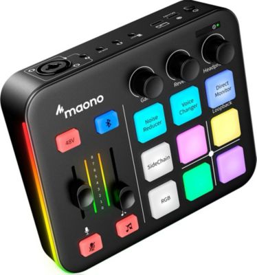 Jeu de lumières MAONO Table de Mixage Audio MAONOCASTER G1 NEO