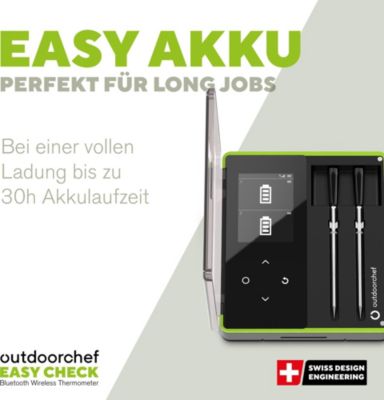 Thermomètre de cuisson OUTDOORCHEF Thermomètre Easy Check Dual
