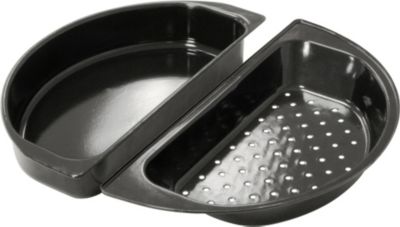 Plat de cuisson OUTDOORCHEF Set Cuisson Demi-Lune, 2 Pieces