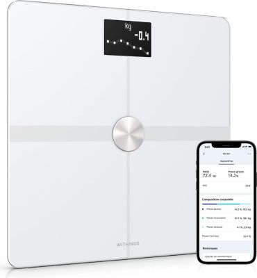 Pèse personne impédancemètre WITHINGS Pèse Personne Reconditionné WIFI Body+ B Reconditionné