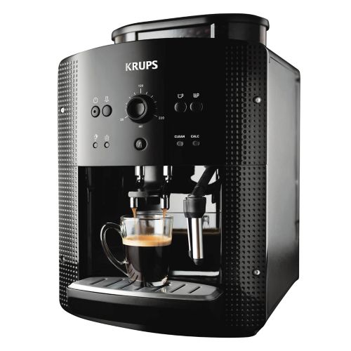 Machine à café grains robot broyeur Krups Arabica Silver
