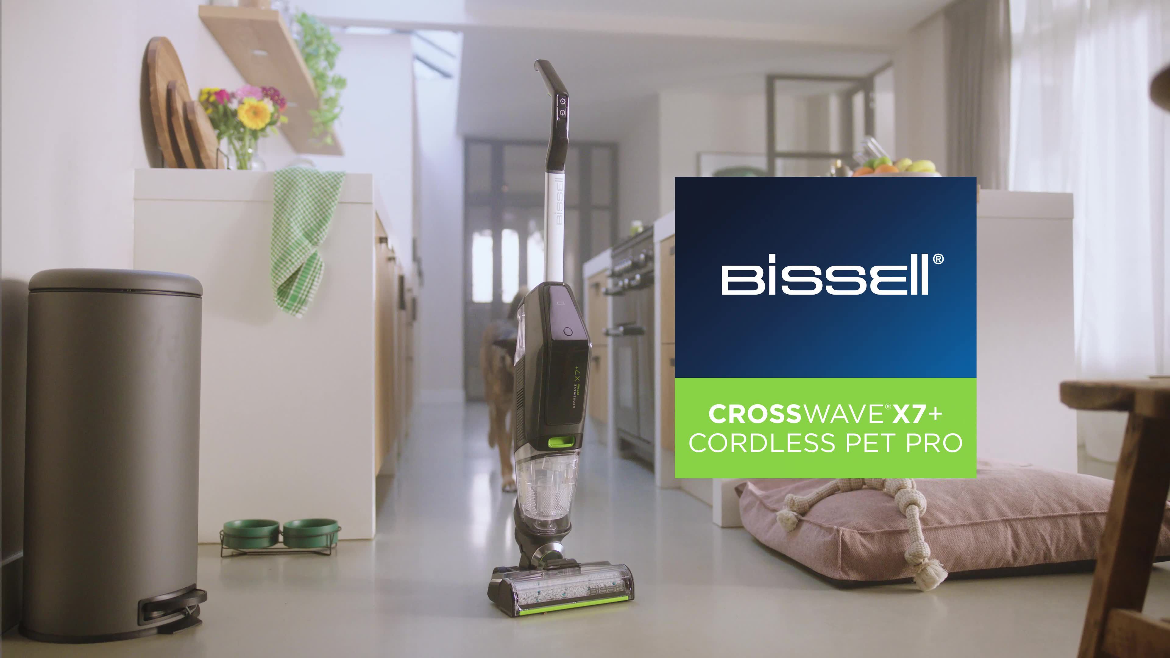 Nettoyeur tout-en-un CrossWave de BISSELL multisurfaces 2 vitesses