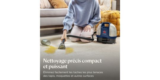 Design nomade et outil HydroRinse Bissell 4065N