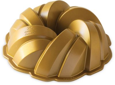 Moule à gâteau fantaisie NORDIC WARE a gateau Bundt Torsade Gold