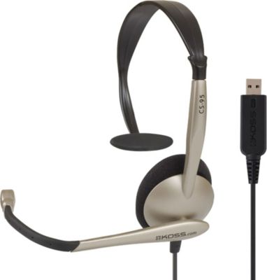Ecouteurs KOSS CS95 USB Casque d'Écoute Filaire USB Ecouteurs KOSS CS95 USB Casque d'Écoute Filaire USB