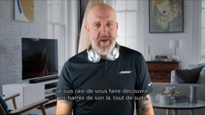 Voir la vidéo pour BOSE TV Speaker