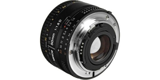 Objectif pour Reflex NIKON AF 50mm f/1.8D Nikkor