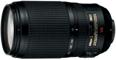 Objectif pour Reflex NIKON AF-S 70-300mm f/4.5-5.6G IF ED VR Nikkor Reconditionné