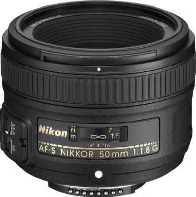 Objectif pour Reflex NIKON AF-S 50mm f/1.8G Nikkor