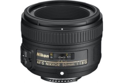 Objectif pour Reflex NIKON AF-S 50mm f/1.8G Nikkor