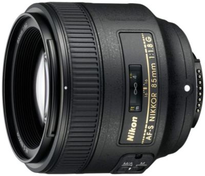 Objectif pour Reflex NIKON AF-S 85mm f/1.8G Nikkor