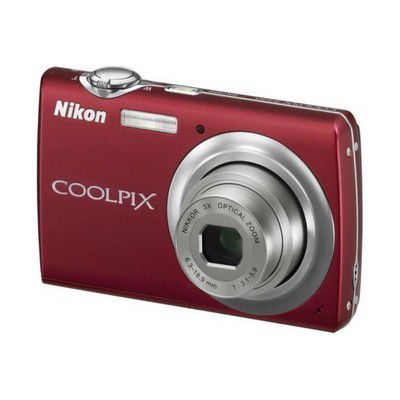 Appareil photo Compact NIKON S220 cerise Reconditionné