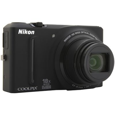 Appareil photo Compact NIKON S9100 Noir Reconditionné