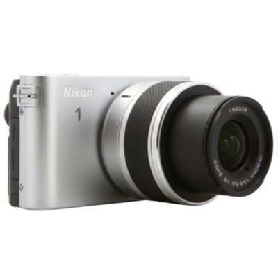 Appareil photo Hybride NIKON 1 J1 Aluminium +10-30+30-110mm Reconditionné