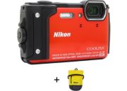 Appareil photo Compact NIKON Coolpix W300 Orange + Sac etanche
