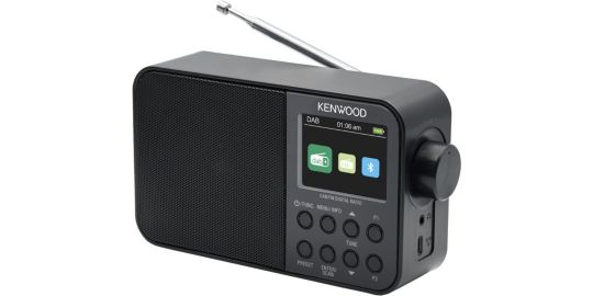 Radio DAB KENWOOD Radio DAB Bluetooth CRM30DAB-B Noir KENW