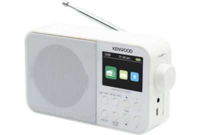 Radio DAB KENWOOD CRM30DAB-W Blanc