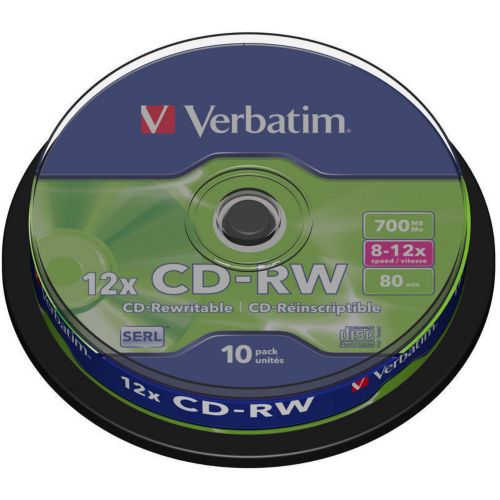 CD vierge VERBATIM P10 80Min 52X JC