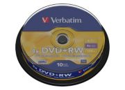 DVD vierge VERBATIM DVD+RW 4.7GB 10PK P10 Spindle 4x