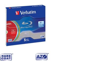Blu-ray vierge VERBATIM BD-R Pack Jewel case 6x25GB