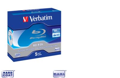 Blu-ray vierge VERBATIM BD-R Pack Jewel Case 6x50GB