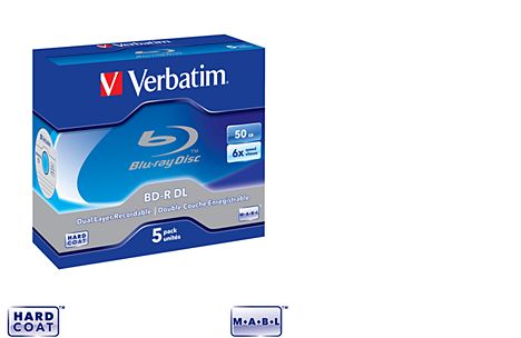 Blu-ray vierge VERBATIM BD-R Pack Jewel case 6x25GB