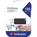 Clé USB VERBATIM 2.0 Pinstripe 128Gb - Noir